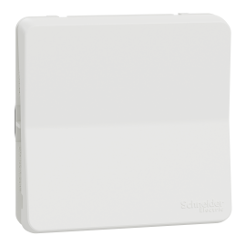 Commande va et vient à connexion automatique IP55 IK08 - Composable - Blanc - Mureva Styl