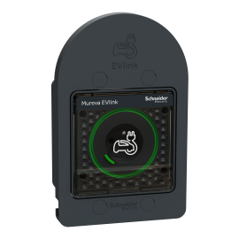 Prise 2P+T renforcée Mureva EVlink Schneider Electric - Anthracite - IP66 - Saillie