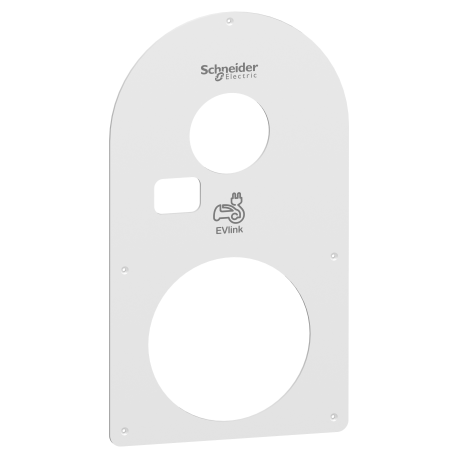 Face avant EVlink Schneider Electric - Pour borne de recharge EVlink Pro AC EVB3