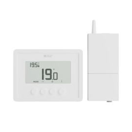 Thermostat sans-fil Tybox RF 210 XL Delta Dore - Hydraulique & aéraulique - Blanc