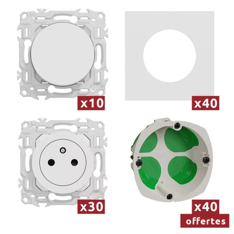 Probox appareillage Odace 2025 - Schneider Electric - Blanc