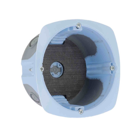 Boite d'encastrement étanche à l'air air'métic Eur'Ohm - Coupe feu EI 120 - 1 poste - Ø 67/68mm - P.50mm