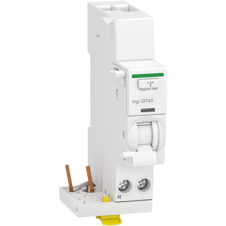 Bloc différentiel 25A - Vigi iDT40 -Départ - 30 mA - Type AC - 1P+N