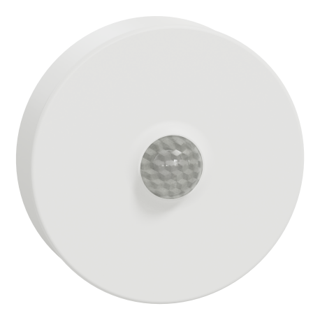 Détecteur de mouvement et de luminosité connecté Wiser Schneider Electric - Sur batterie 2x3V