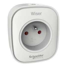 Prise connectée Wiser Schneider Electric - répéteur ZigBee - 13A