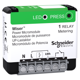 Micromodule encastré Wiser Schneider Electric - Pour ballon d'eau chaude - 16A - Zigbee