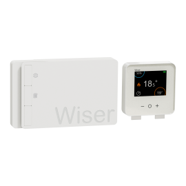 Kit thermostat connecté pour chaudière 2ème génération Wiser Schneider Electric - Commande On/Off ou Opentherm