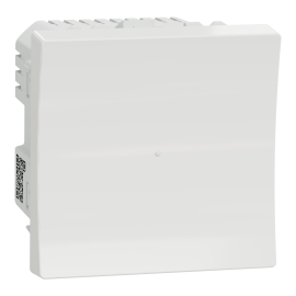 Variateur universel Unica Wiser Schneider Electric - Poussoir - Zigbee - 45x45mm - Blanc