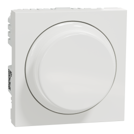 Variateur rotatif Unica Wiser Schneider Electric - 2 fils - Zigbee - Blanc