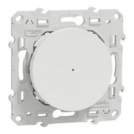 Bouton-poussoir Odace Wiser - Zigbee - 10A - Blanc