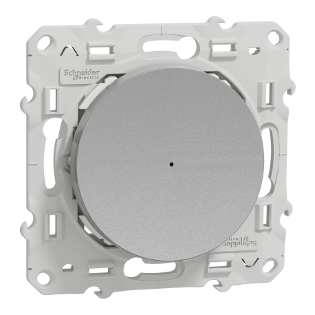 Bouton-poussoir Odace Wiser - Zigbee - 10A - Alu