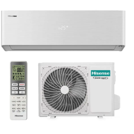 PAC Air/Air monosplit 3,5 kW - Energy Pro X - Connectée - Blanc - Hisense Aldes