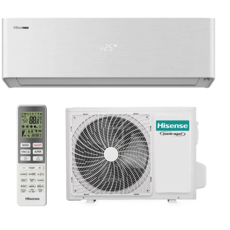 PAC Air/Air monosplit 3500W - Energy Pro X - Connectée - Blanc - Hisense Aldes