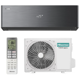 PAC Air/Air monosplit 3500W - Energy Pro X - Connectée - Noir - Hisense Aldes