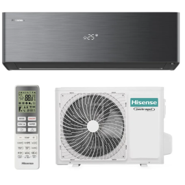 PAC Air/Air monosplit 5000W - Energy Pro X - Connectée - Noir - Hisense Aldes