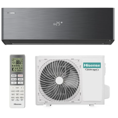 PAC Air/Air monosplit 5 kW - Energy Pro X - Connectée - Noir - Hisense Aldes