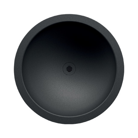 Vasque à encastrer noire Ø 385 HEMI - DELABIE