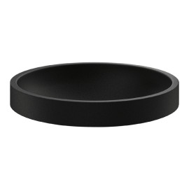 Vasque ronde à poser noire RAVA 385 mm
