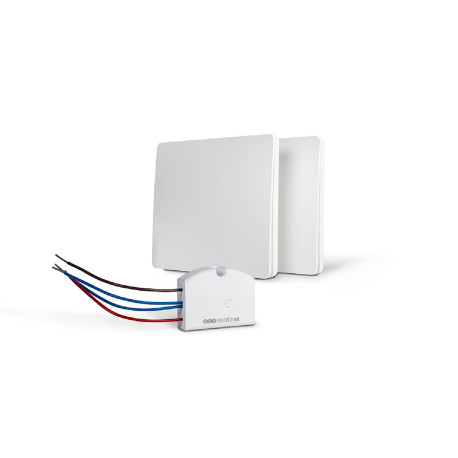 Kit interrupteur va-et-vient sans fil sans pile DuoSwitch