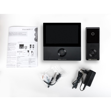 Interphone vidéo connecté filaire VisioWiFi 7