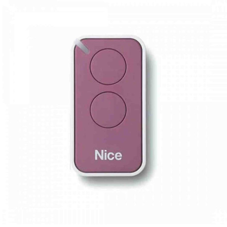 Télécommande Inti Nice - 433,92MHz - 2 Touches - Lilas
