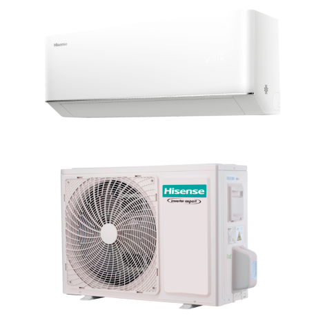 PAC Air/Air monosplit 5000W - Max Comfort - Connectée - Blanc - Hisense Aldes