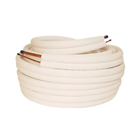 Bi-tube cuivre frigorifique M1 - 3/8" - 5/8" - 20m