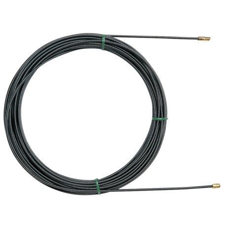 Aiguille métallique ronde torsadée 30m Ø3mm