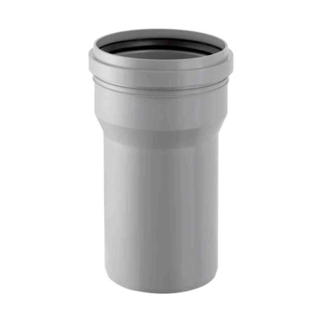 Tubulaire intermédiaire Silent PP sur PVC Geberit - Ø 100/110mm - Gris