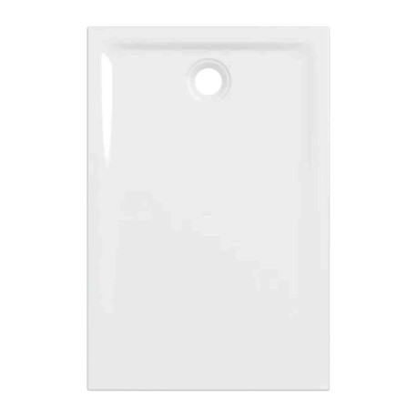 Receveur de douche ultraplat Renova Geberit - À encastrer - 90x120cm - Antidérapant - Blanc mat