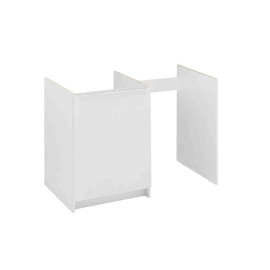 Meuble sous évier Classik Moderna - 1 porte - Mélaminé 16mm - L120cm - Blanc