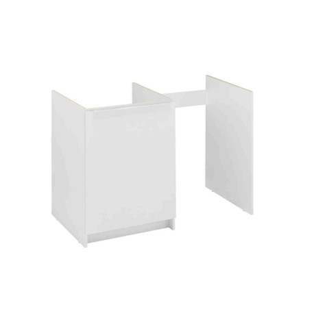 Meuble sous évier Classik Moderna - 1 porte - Mélaminé 16mm - L120cm - Blanc