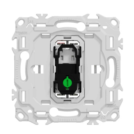 Va-et-Vient / Interrupteur / Poussoir Odace Schneider Electric - Avec neutre - 10AX - Sans enjoliveur
