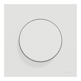 Ensemble complet - Va-et-Vient / Interrupteur / Poussoir + Plaque - Odace 2025 - Blanc