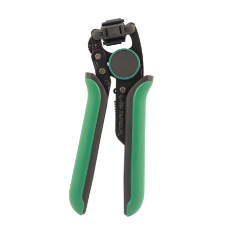 Pince à sertir à mors rotatif 360° capacité 0.08 à 16 mm² automatique