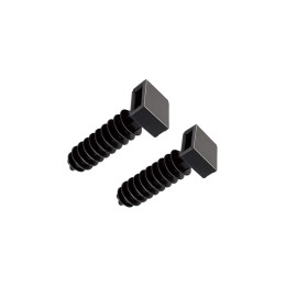 Embase pour collier d'installation de 9 mm, perçage 6 mm - 100 pièces