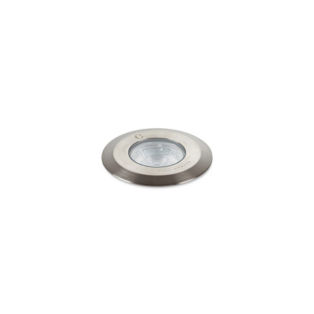 Encastré de sol rond LED 2,8W 3000K IP65 Inox 316