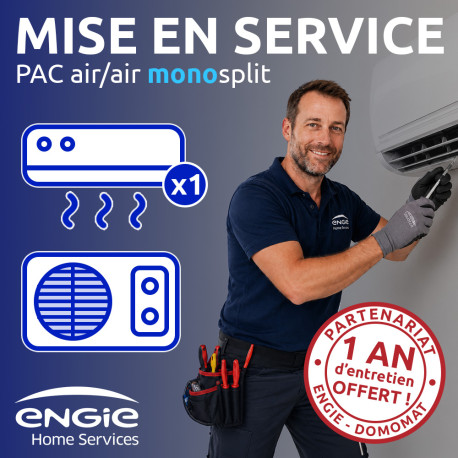 Mise en service mono-split PAC AIR/AIR mono-split Engie