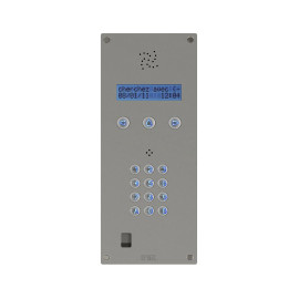 Plaque de rue audio BIBUS à défilement avec clavier VIGIK+