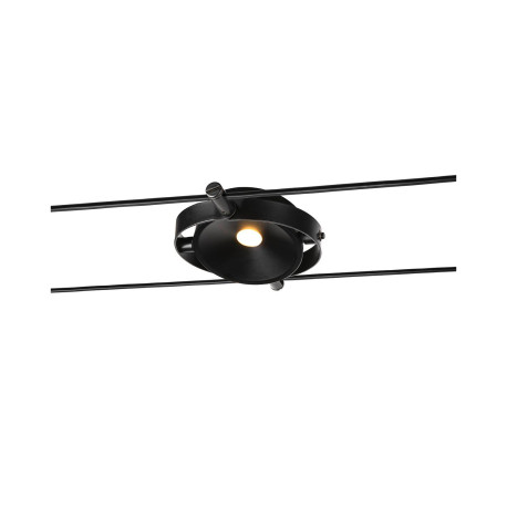 Spot DURNO pour câble tendu TENSEO LED 6W noir