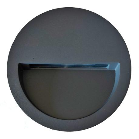 Spot de sol LED Be-Led - Rond - Encastré - 4W - 3000K - IP68 - Inox316