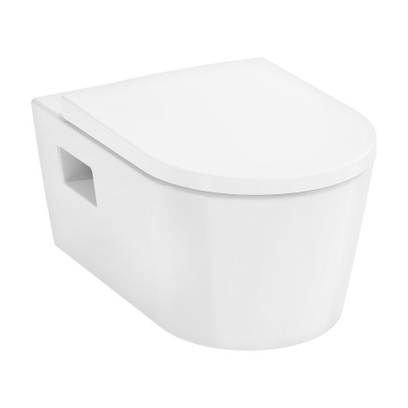 Pack WC suspendu 540 AquaChannel blanc