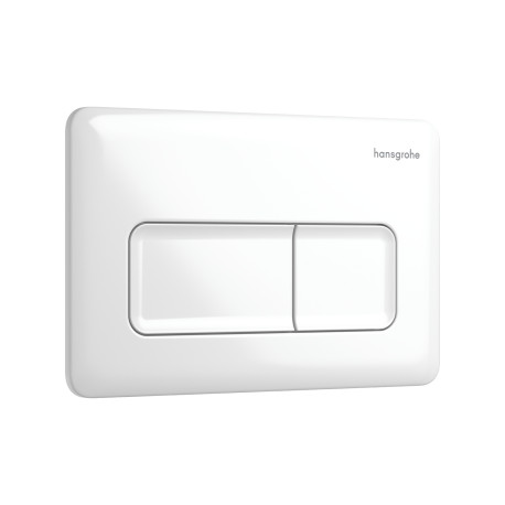 Plaque de commande blanche iFrame Original Q pour double chasse d'eau