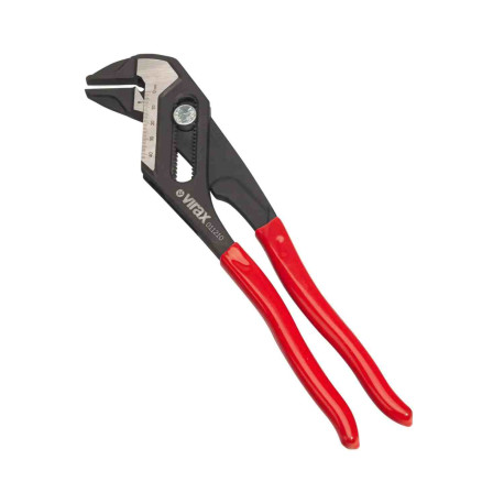 Pince-clé 12" -  Mors plats - Manche gainé