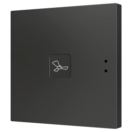 Interrupteur tactile capacitif KNX Tecla RGB 1 bouton