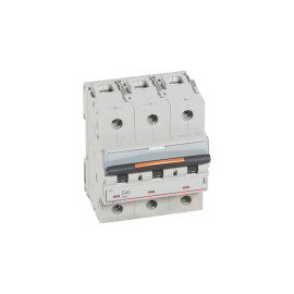 Disjoncteur DX³ 25kA arrivée haute et départ bas à vis 3P 400V~ - 40A - courbe D - 4,5 modules