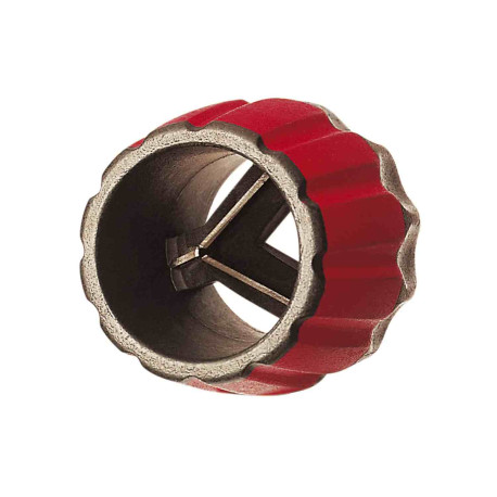 Ébavureur tonneau - Polypropylène - Rouge et gris