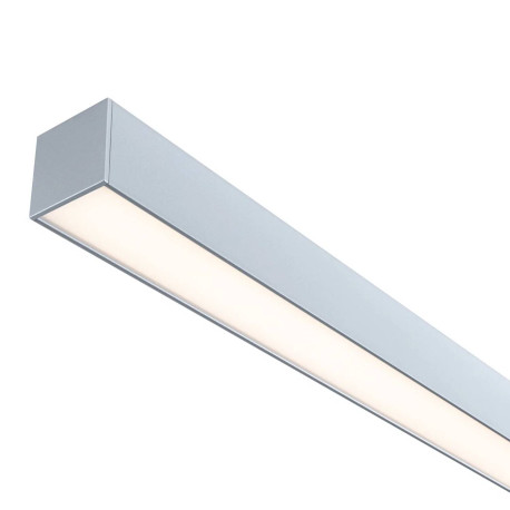 Canal lumineux Linion - Droit - 1.5m - 25.5W - 3000K - 24V - Chromé