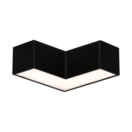 Canal lumineux Linion - Angle 90° - 3W - 3000K - 24V - Noir