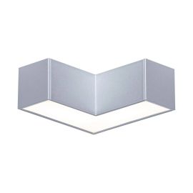 Canal lumineux Linion - Angle 90° - 3W - 3000K - 24V - Chromé